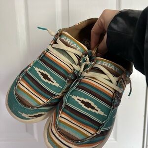 Aztec Ariat slip ons
